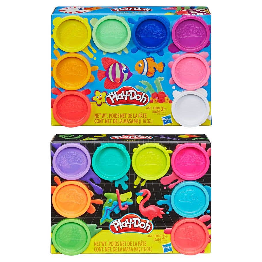 Hasbro Play-Doh Neon 8 PACK (4 Per Case)
