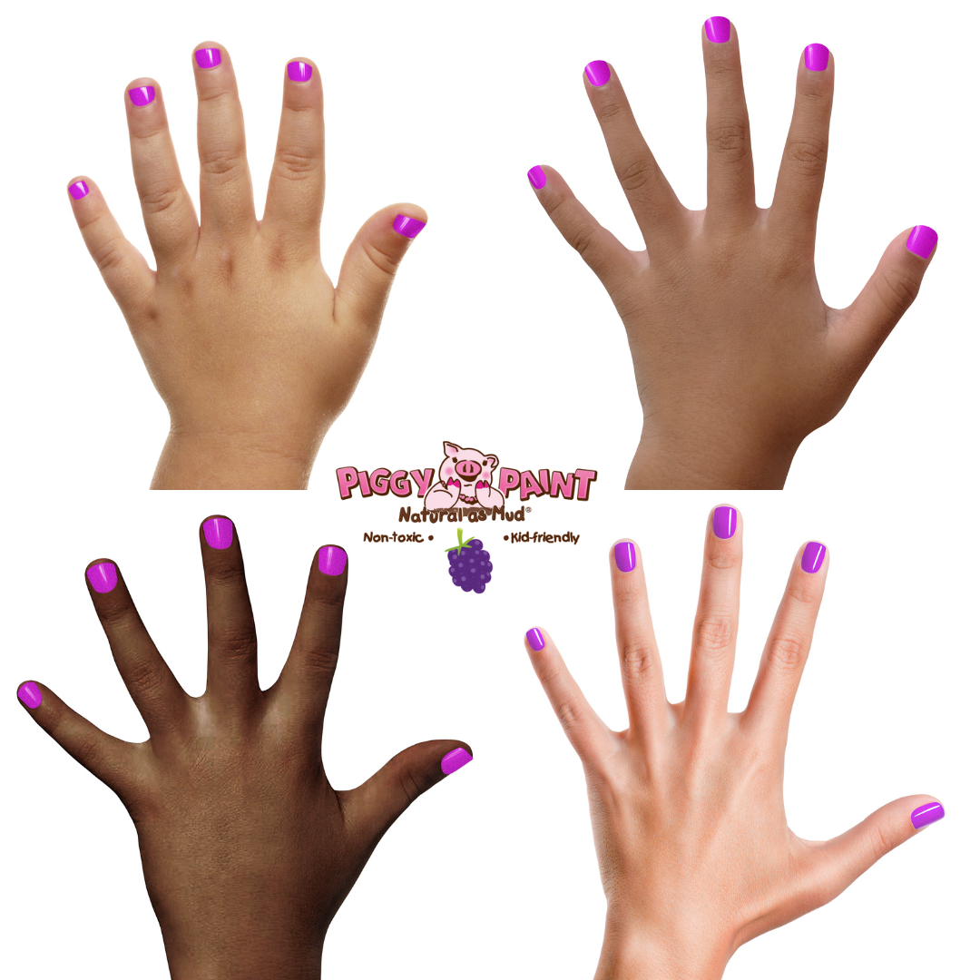 Scented Grouchy Grape Non-toxic Kids Nail Polish 🍇