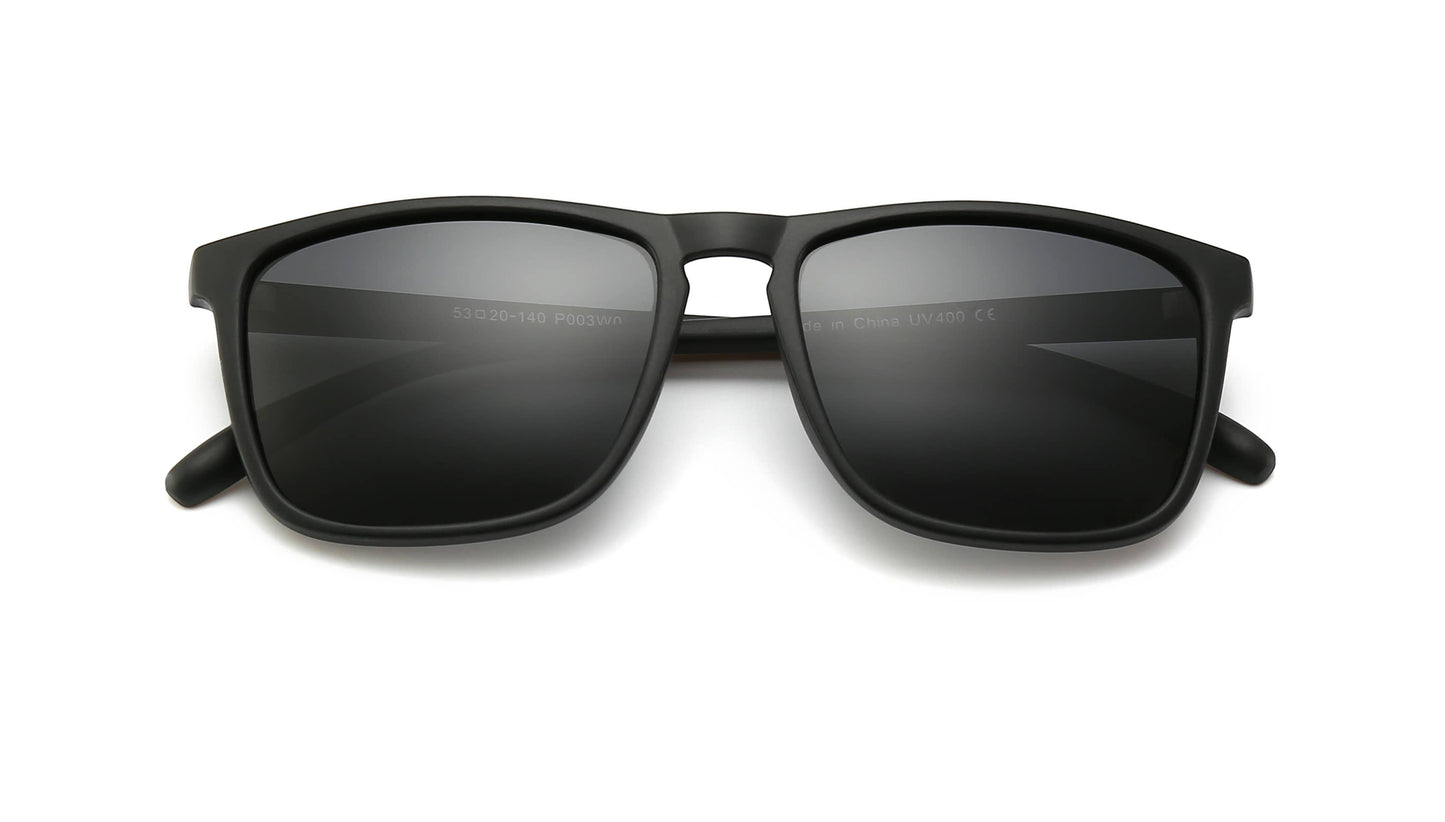 Polarized Square Sunglasses For Men Assorted