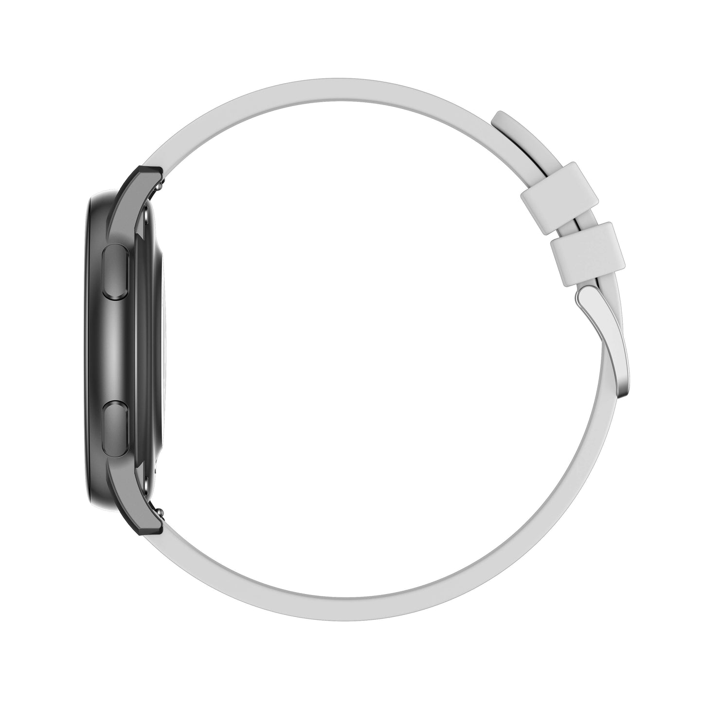Smart Sport grey silicon watch work w/ Android & Apple phone