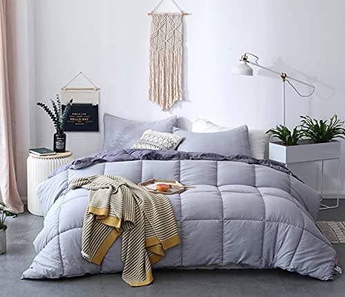 Down Alternative Comforter Set Reversible Duvet Insert