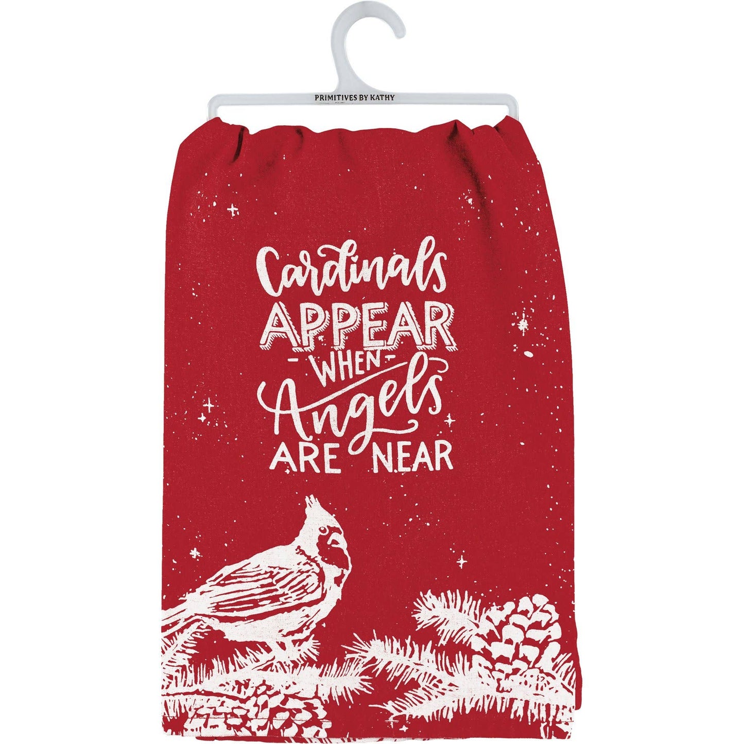 Cardinals Appear Kitchen Towel