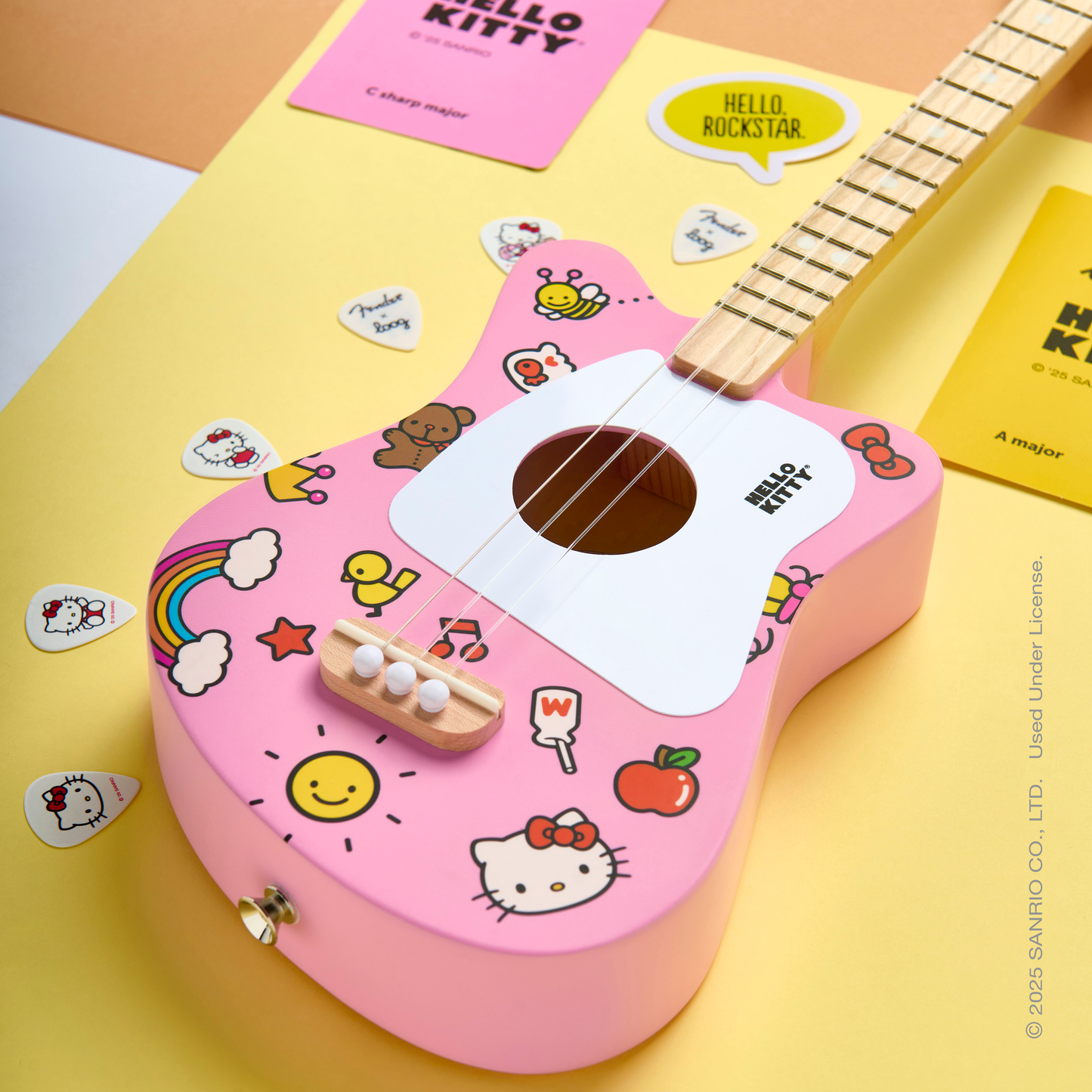 Loog x Hello Kitty®️ Mini Guitar