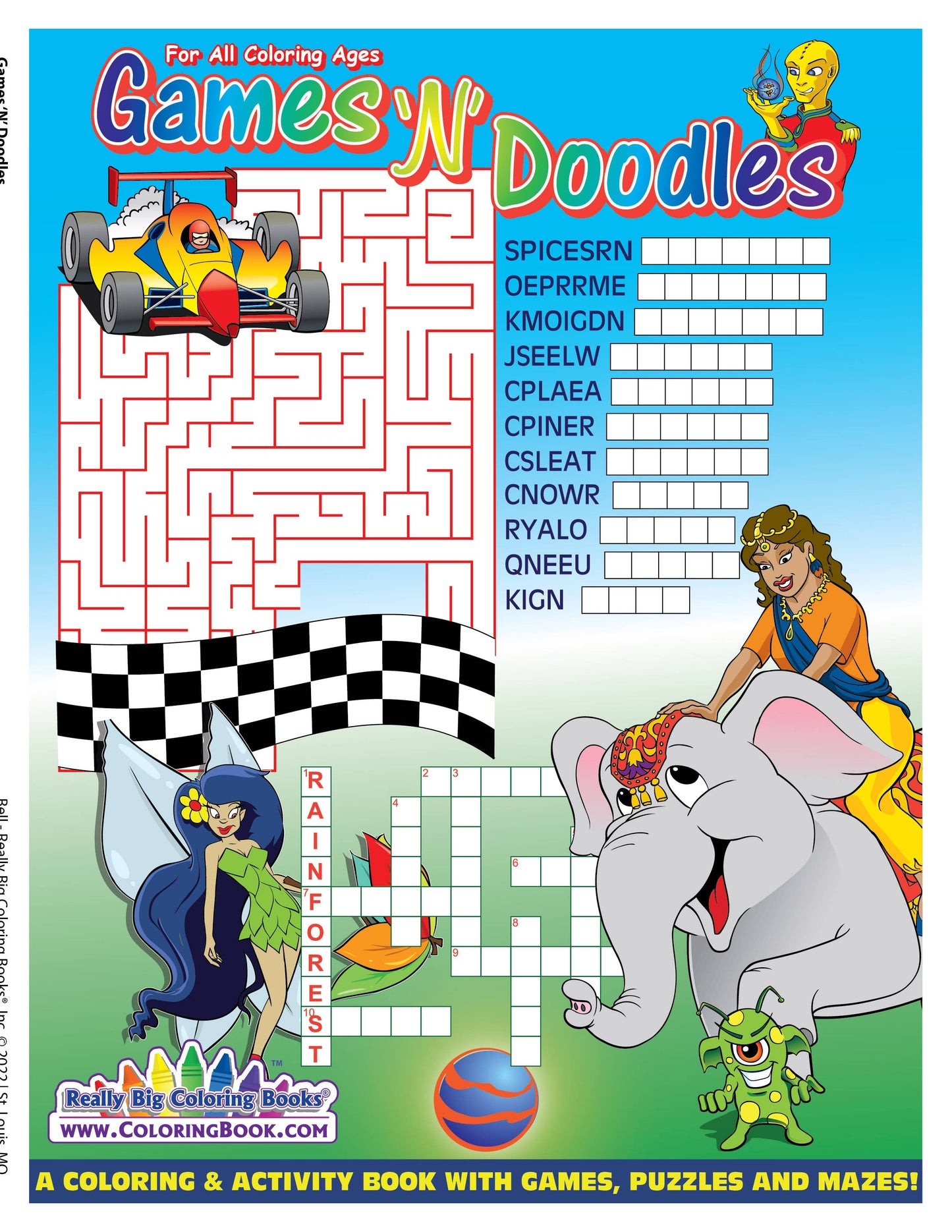 12-Pack Games and Doodles 8.5"x11"