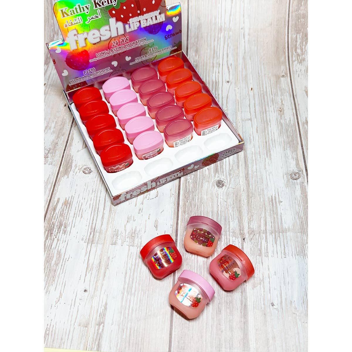 Moisturizing Fresh Strawberry Lip Balm