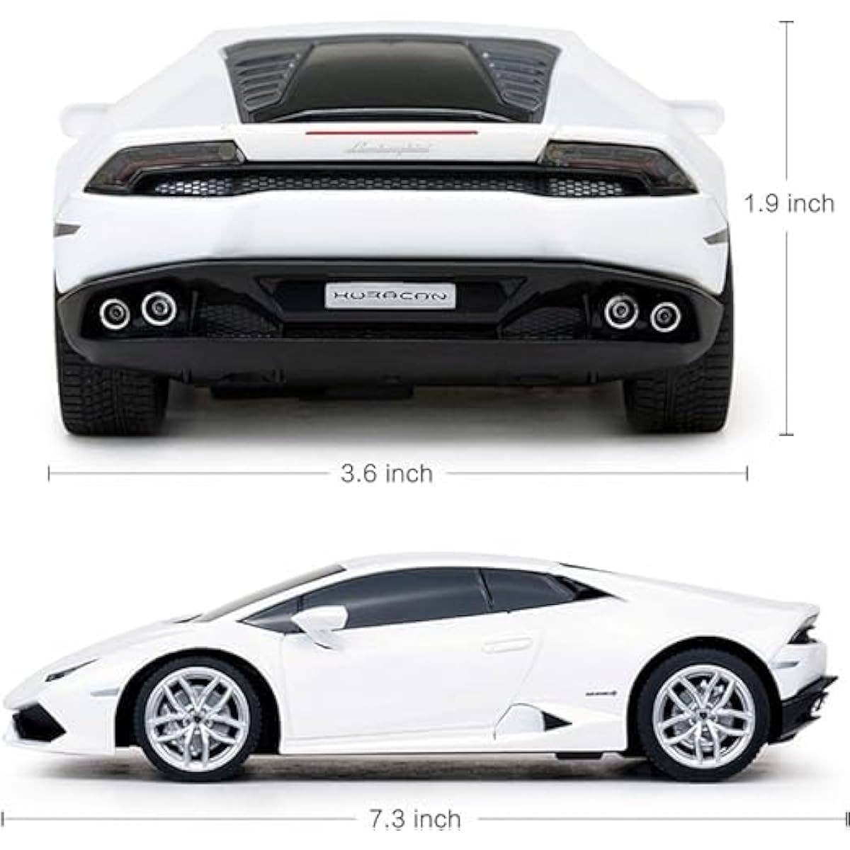 1:24 RC Lamborghini Huracan Sport Car (White)