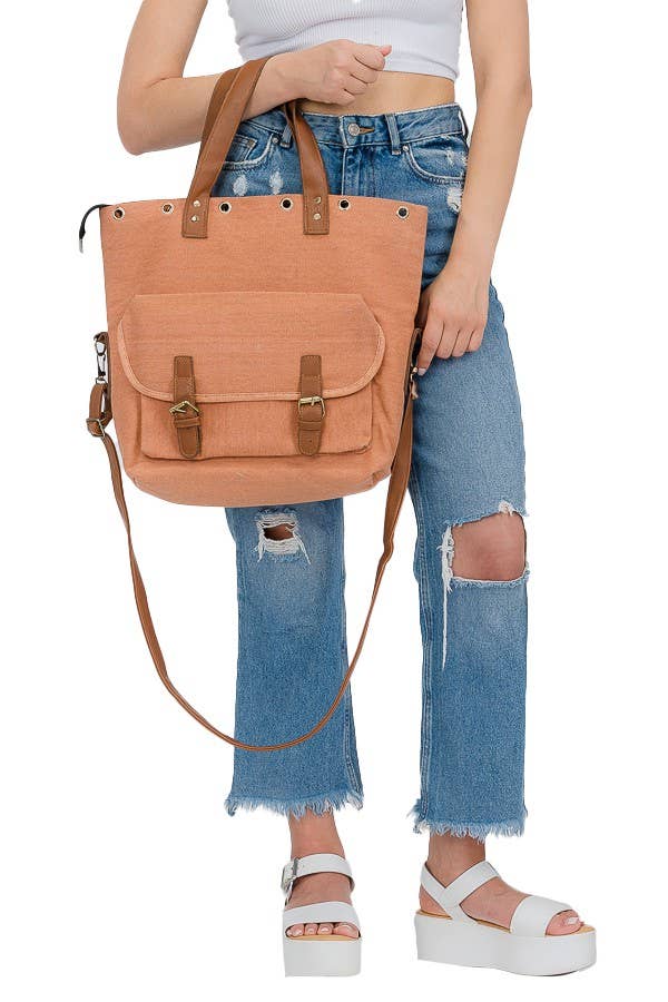 Crossbody Tote Bag Backpack