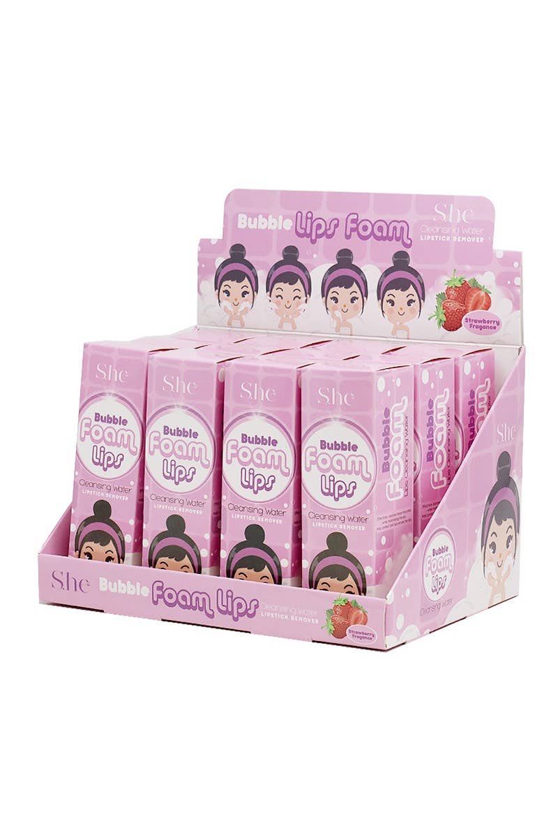 Makeup She Bubble Foam Lip Cleansing Water