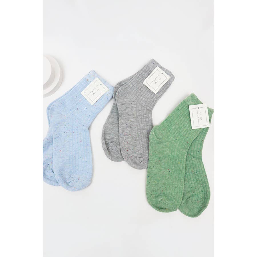 Basic Style All Year Soft Tone Socks