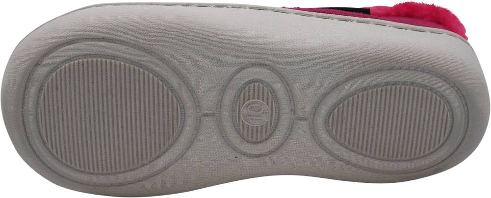 Norty Little Kid / Big Kid Girl's Fleece Memory Foam Slip On
