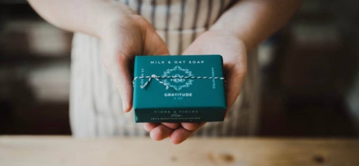 Gratitude Milk & Oat Soap Bar