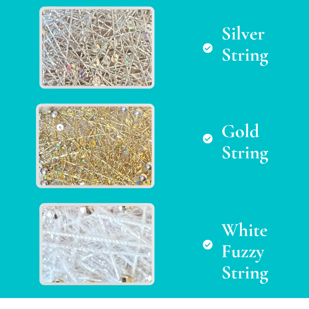 Star String Art Ornament Kit: DIY Christmas Craft