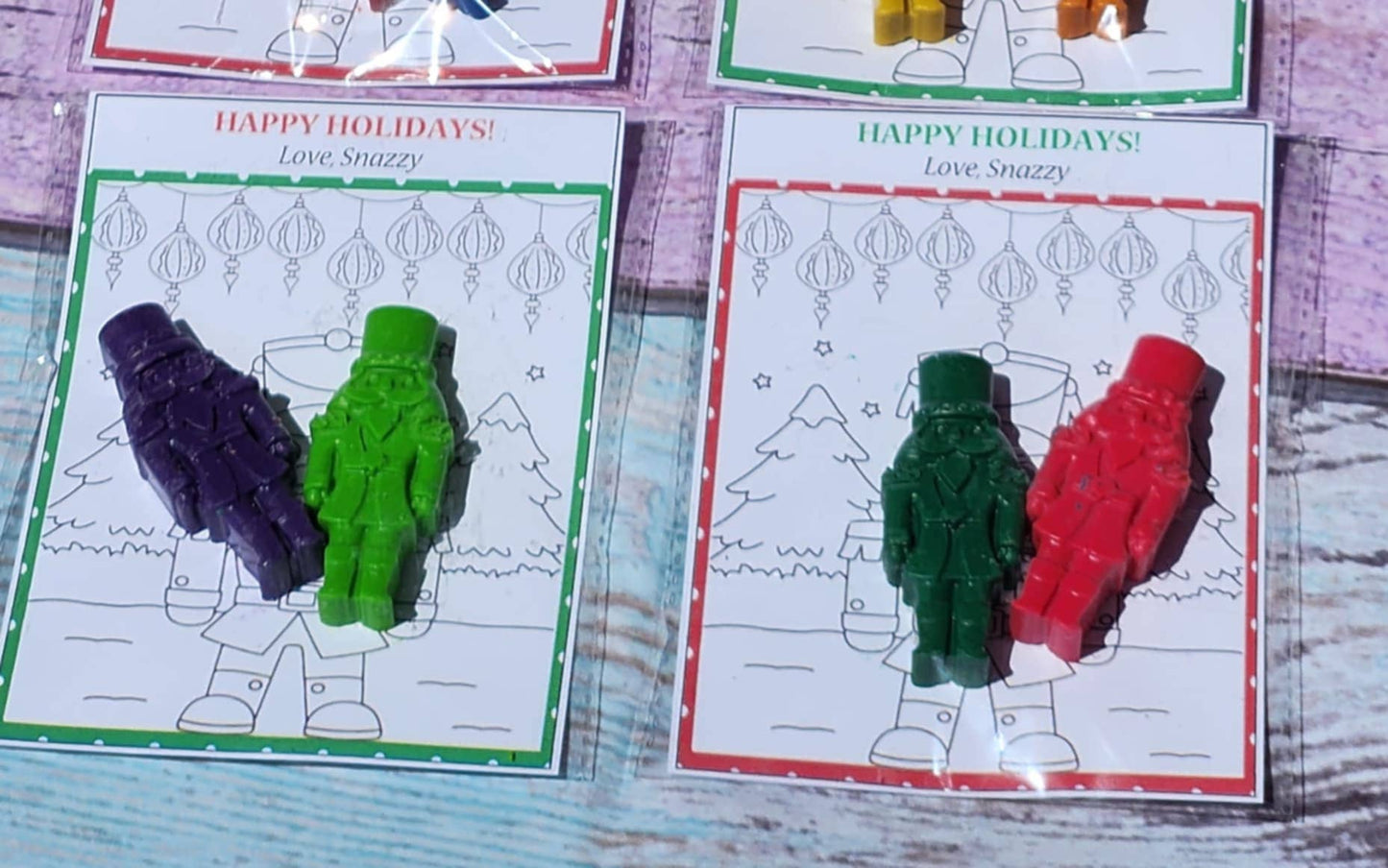 Toy Soldier Coloring Kit – Christmas Party Favors for Kids