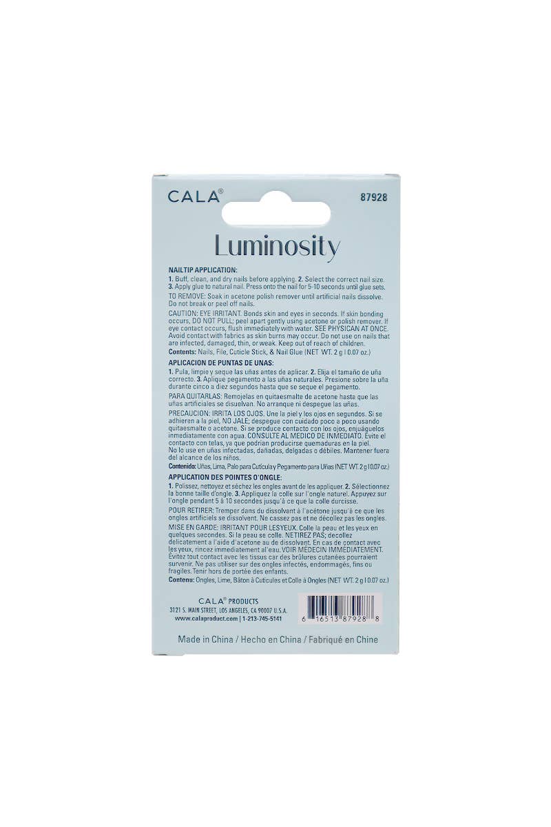 CALA 87928 Chrome Blue Luminosity Cat Eye Nail Kit