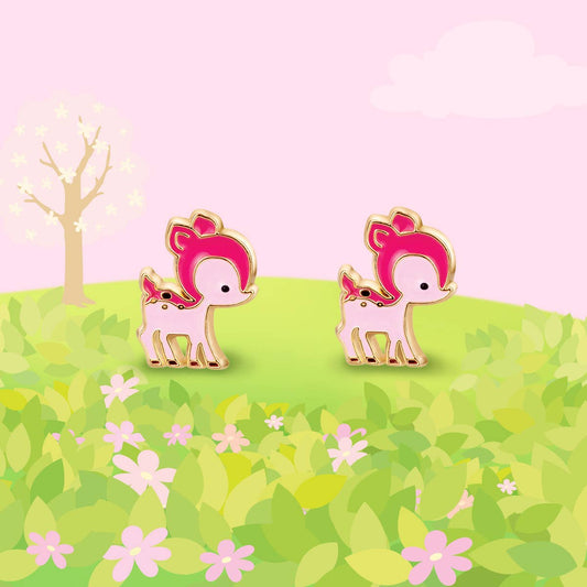 Darling Deer | Cutie Stud Earrings for Girls
