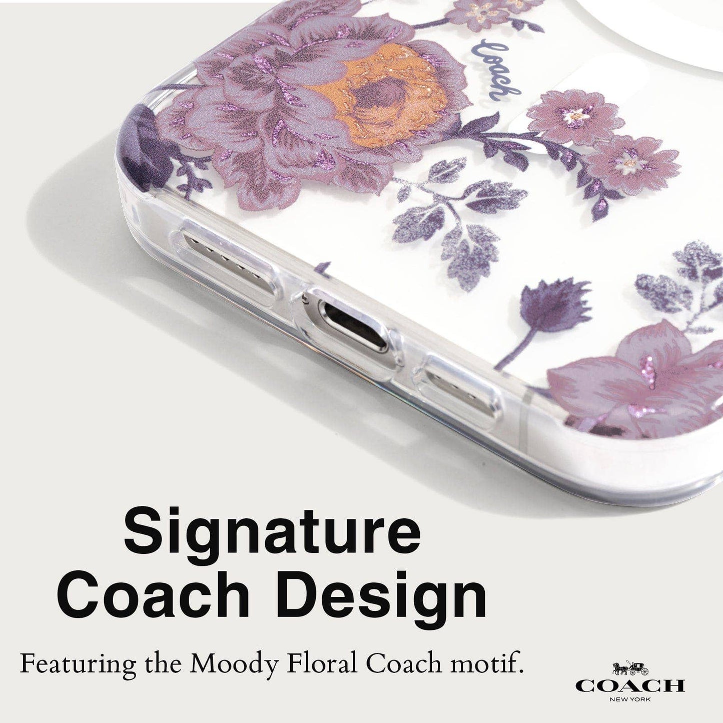 Coach Moody Floral MagSafe - iPhone 15 / 14 / 13