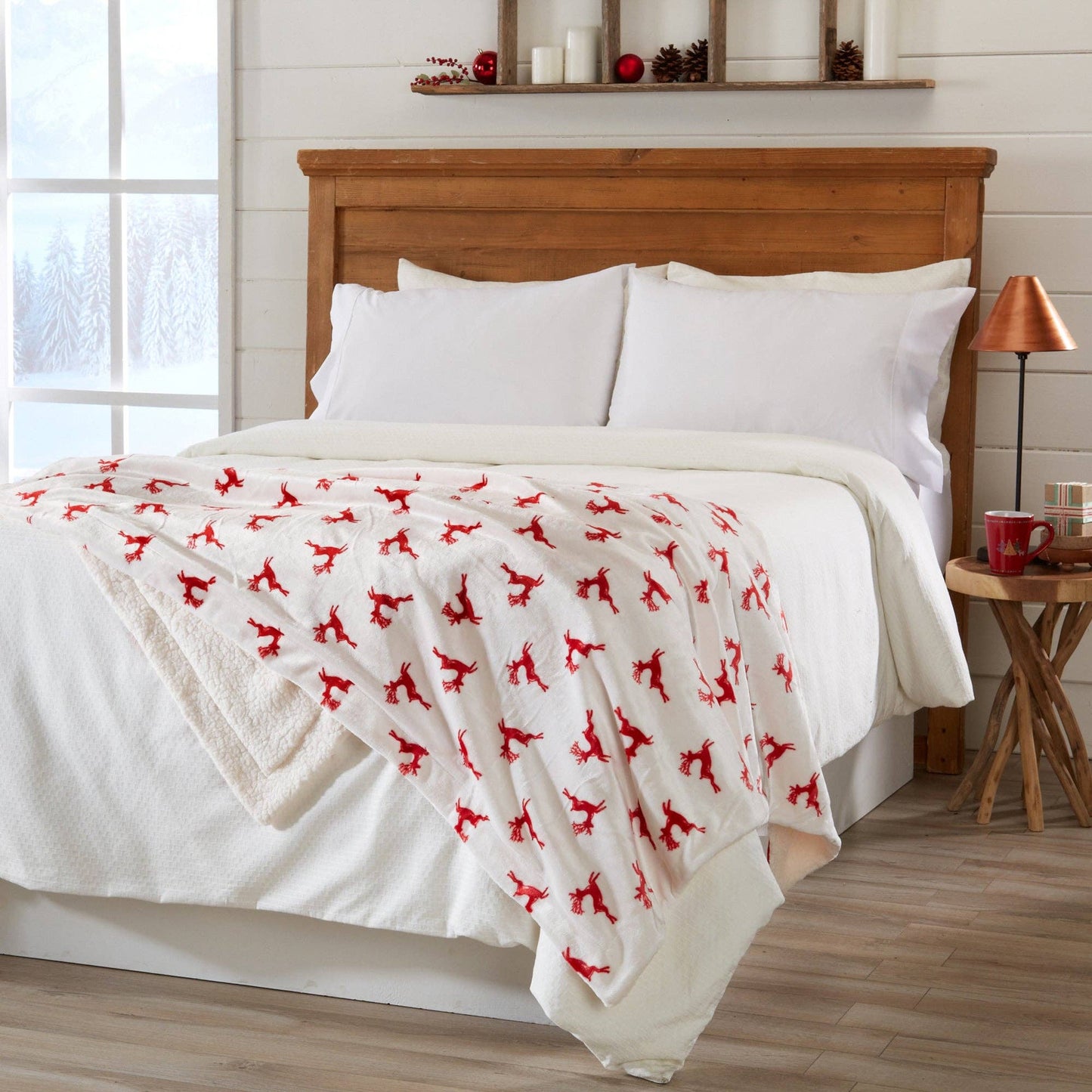 Sherpa Throw Blanket - Eve Collection