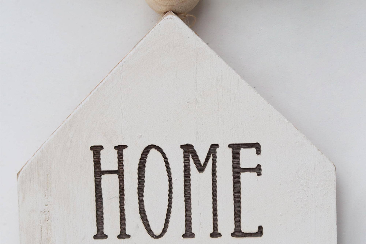 PARISLOFT Wood Galvanized Metal Bird Sign