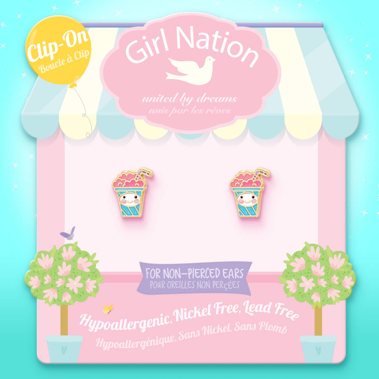 CLIP ON Cutie Earrings | What's Shakin'