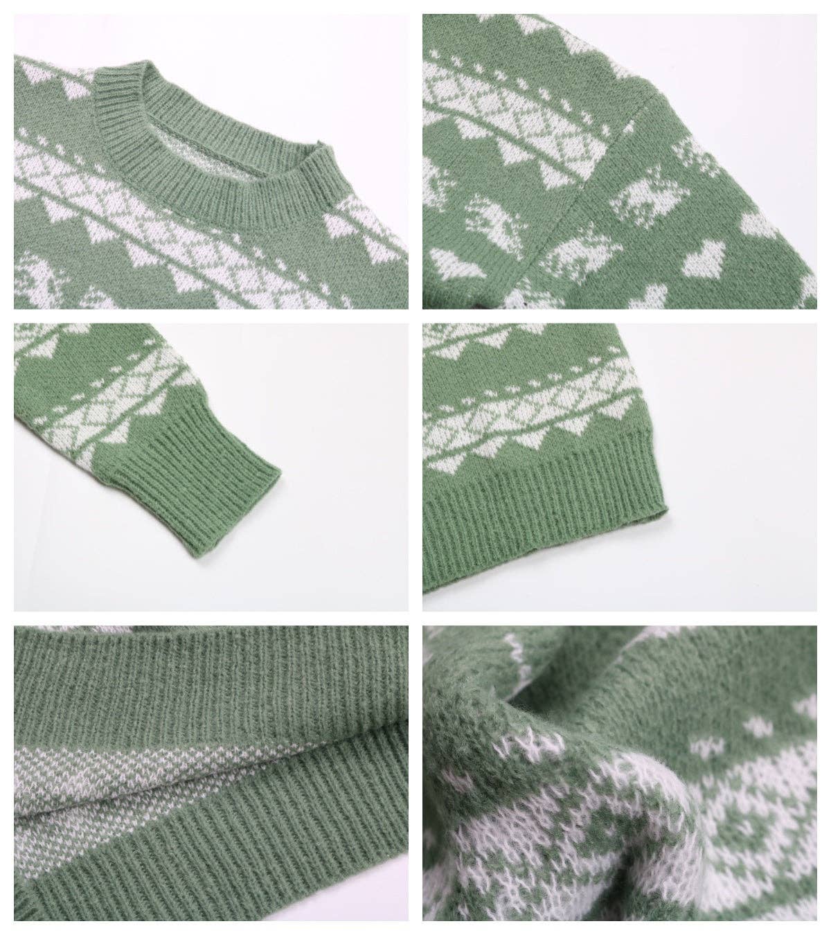 Women's Autumn Winter Round Neck Christmas Sweater
