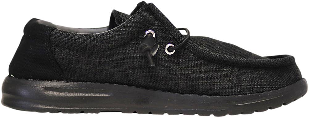 Norty - Boy's and Girl's Lightweight Loafer Slip On Lace Up