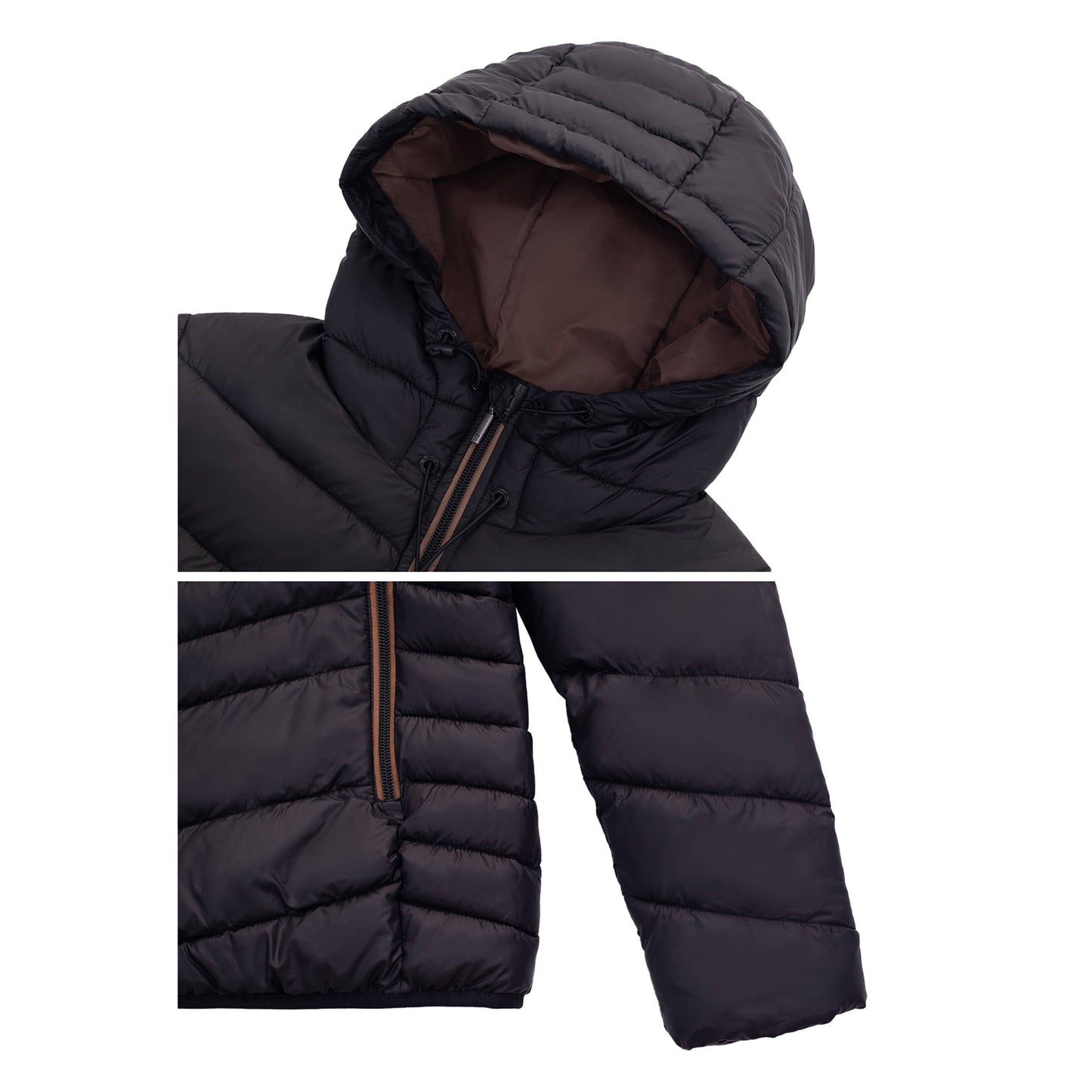 Women's Light Curvy Fit Puffer Jacket Coat