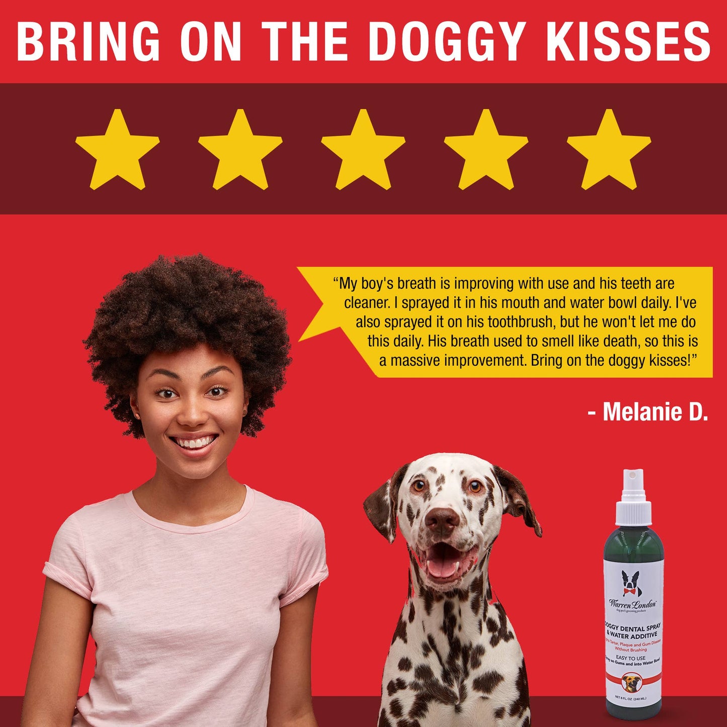Doggy Dental Spray - 8 oz