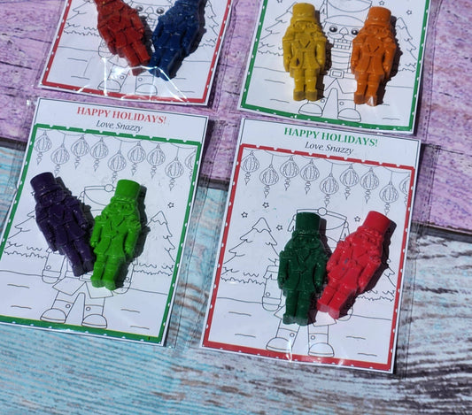 Toy Soldier Coloring Kit – Christmas Party Favors for Kids