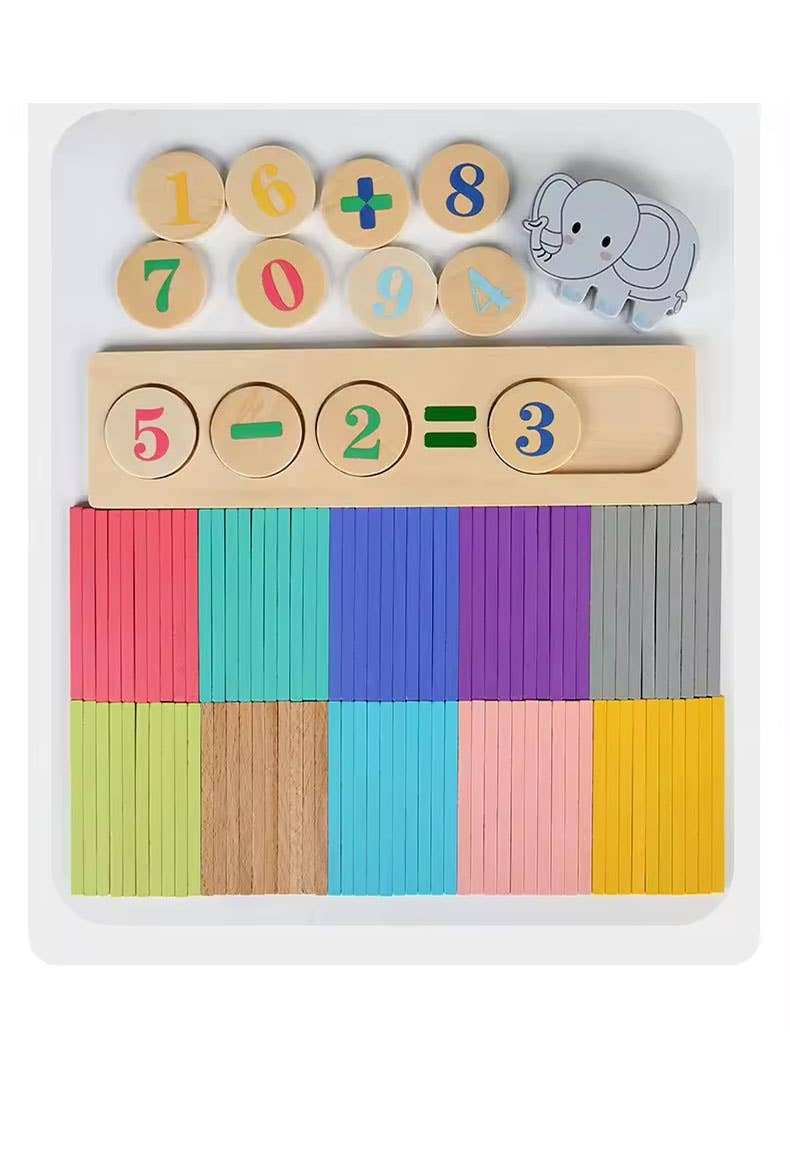 Christmas Mathematical & Educational Wooden Kids Toy