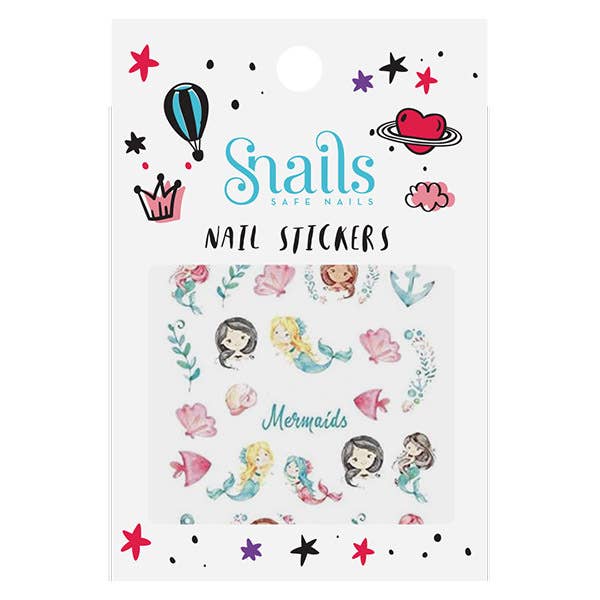Fancy Nail Stickers from Snails!