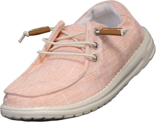 Norty - Boy's and Girl's Lightweight Loafer Slip On Lace Up