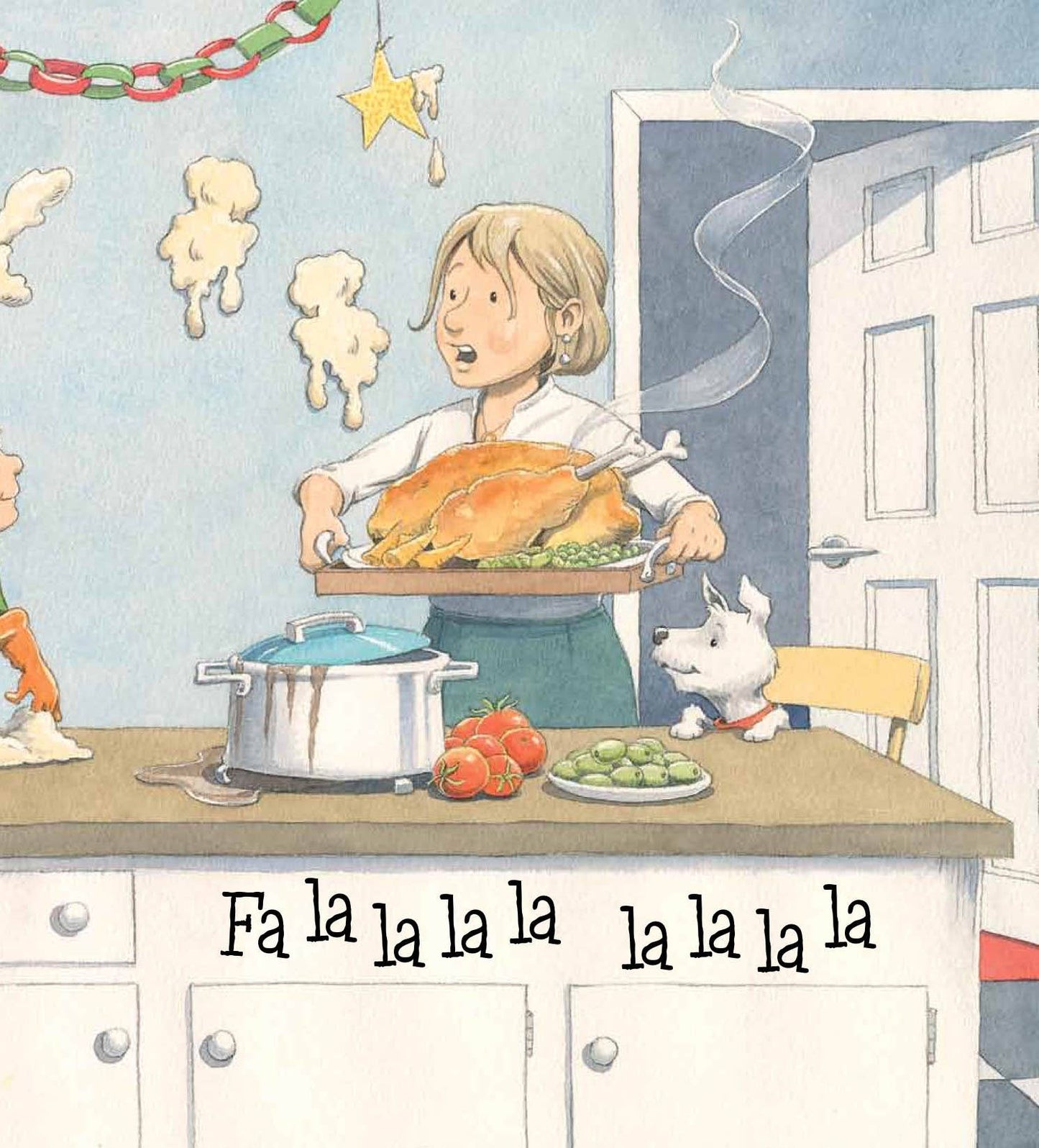 Deck the Walls!: A Wacky Christmas Carol Picture Book