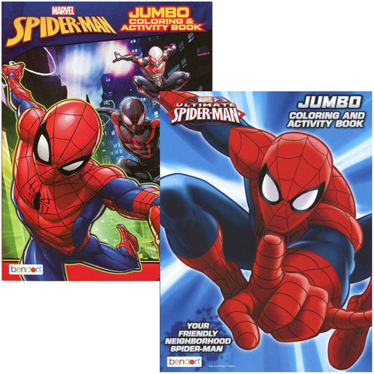 Spiderman 80 Page Coloring Book