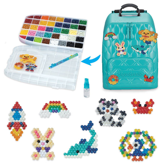 Aquabeads Deluxe Craft Backpack, Arts & Crafts Bead Kit