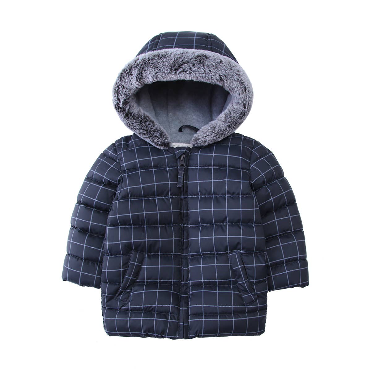 Baby Toddler Boys' Fleece Lined Puffer Jacket