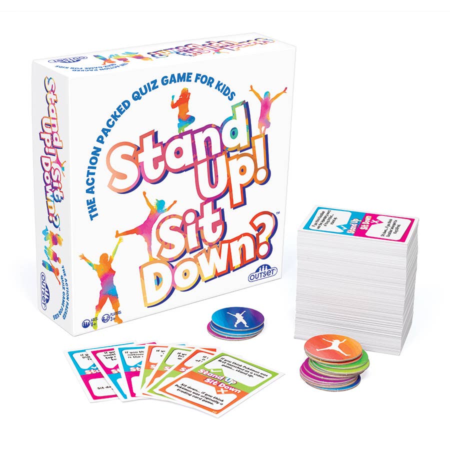 Stand Up! Sit Down? Card Game
