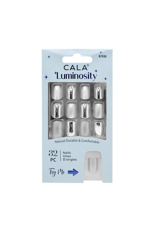 CALA 87930 Chrome Silver Luminosity Cat Eye Nail Kit -