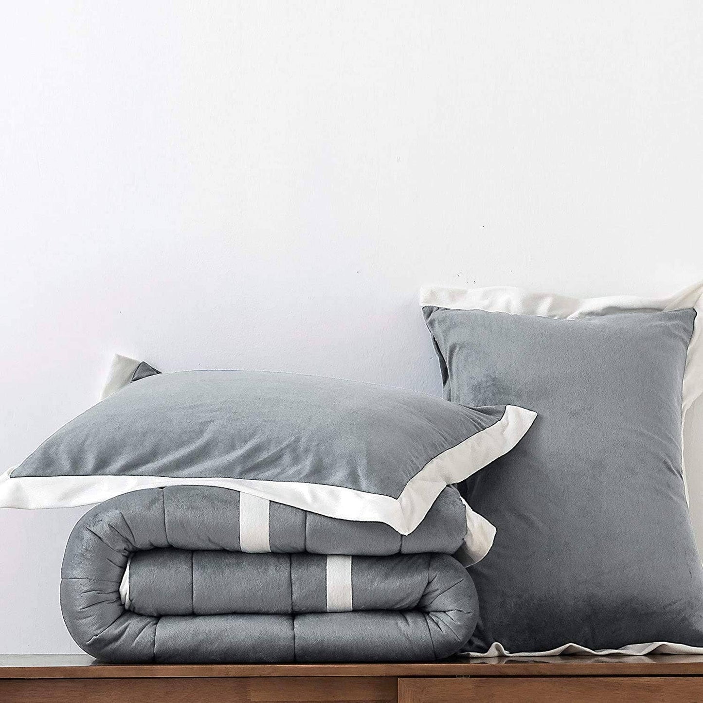 Down Alternative Comforter Set with Plush Microfiber