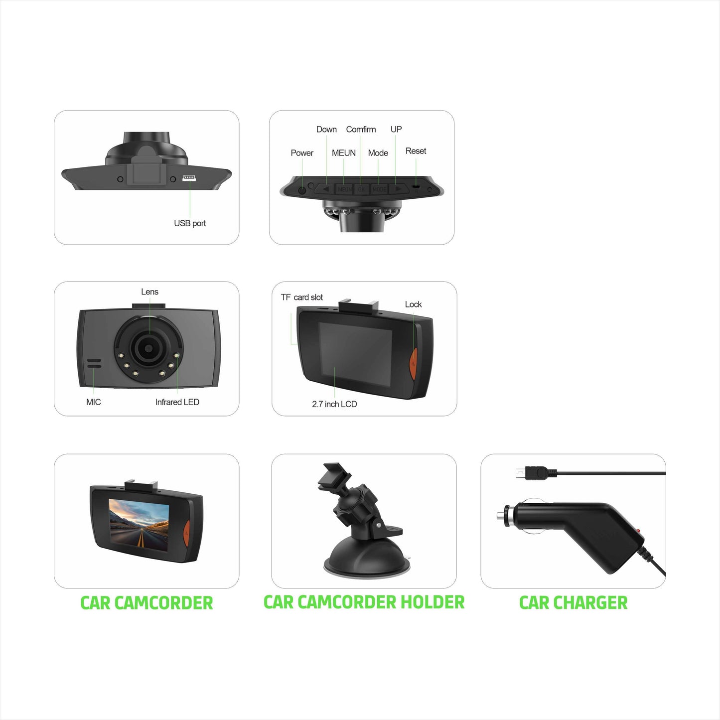 ISoul Car Dash Camera MK131