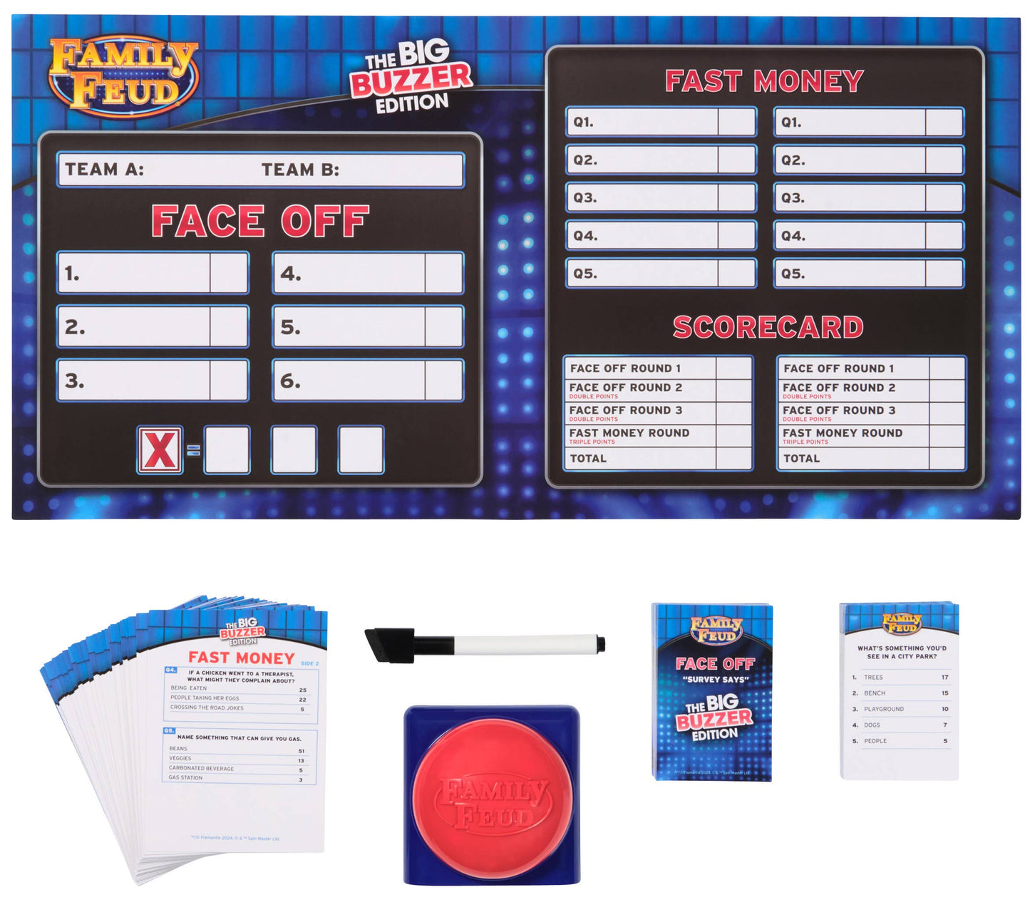 Family Feud Buzzer Edition Game