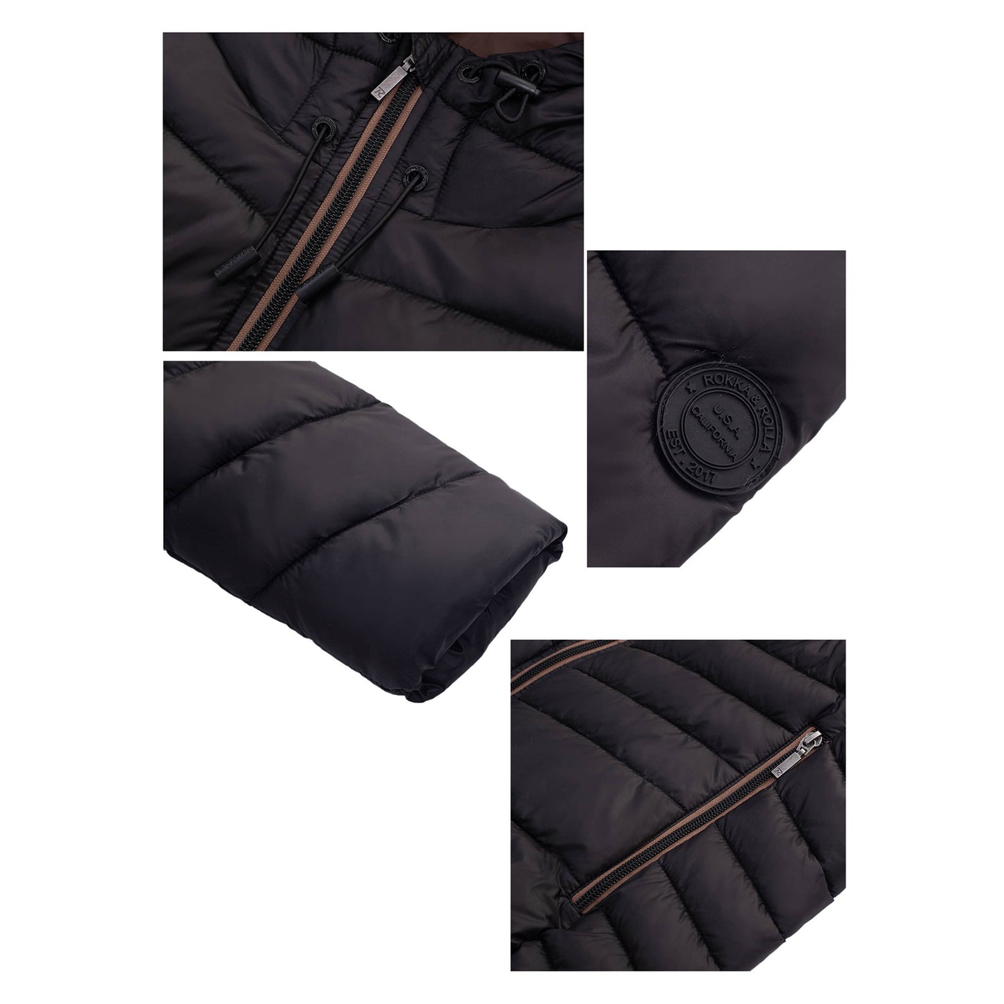 Women's Light Curvy Fit Puffer Jacket Coat