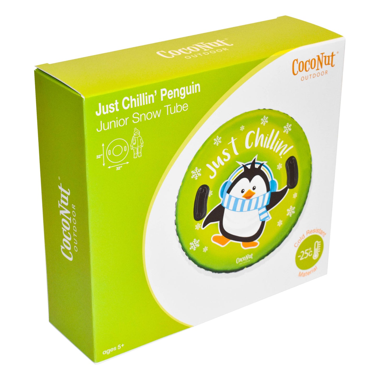 32" Junior Snow Tube - Just Chillin' Penguin