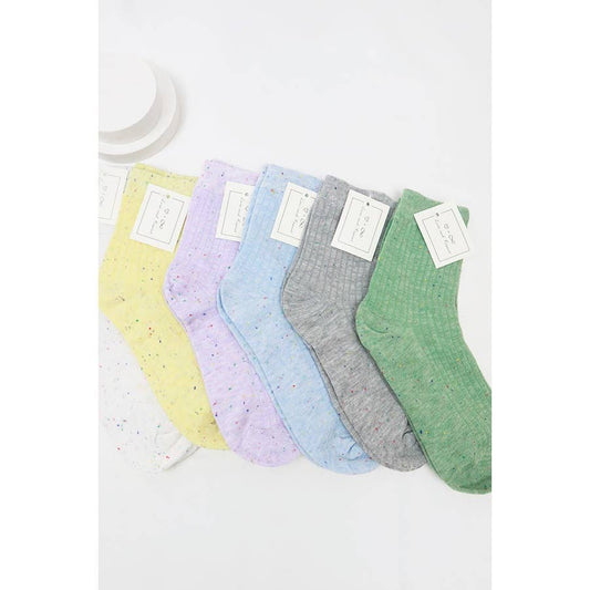 Basic Style All Year Soft Tone Socks