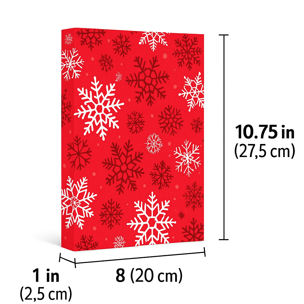 Christmas Gift Boxes – Medium 4ct, 8"x10.75"x1"