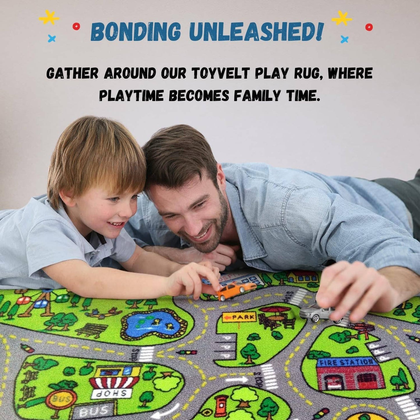 ToyVelt | Playmat Road Carpet