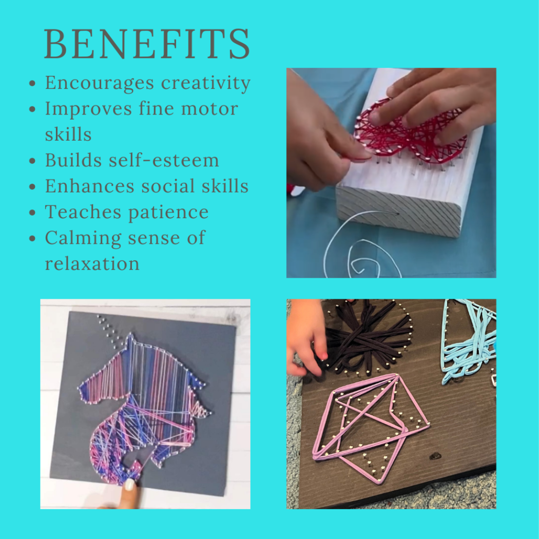 Snowflake String Art Ornament Kit: DIY Christmas Craft