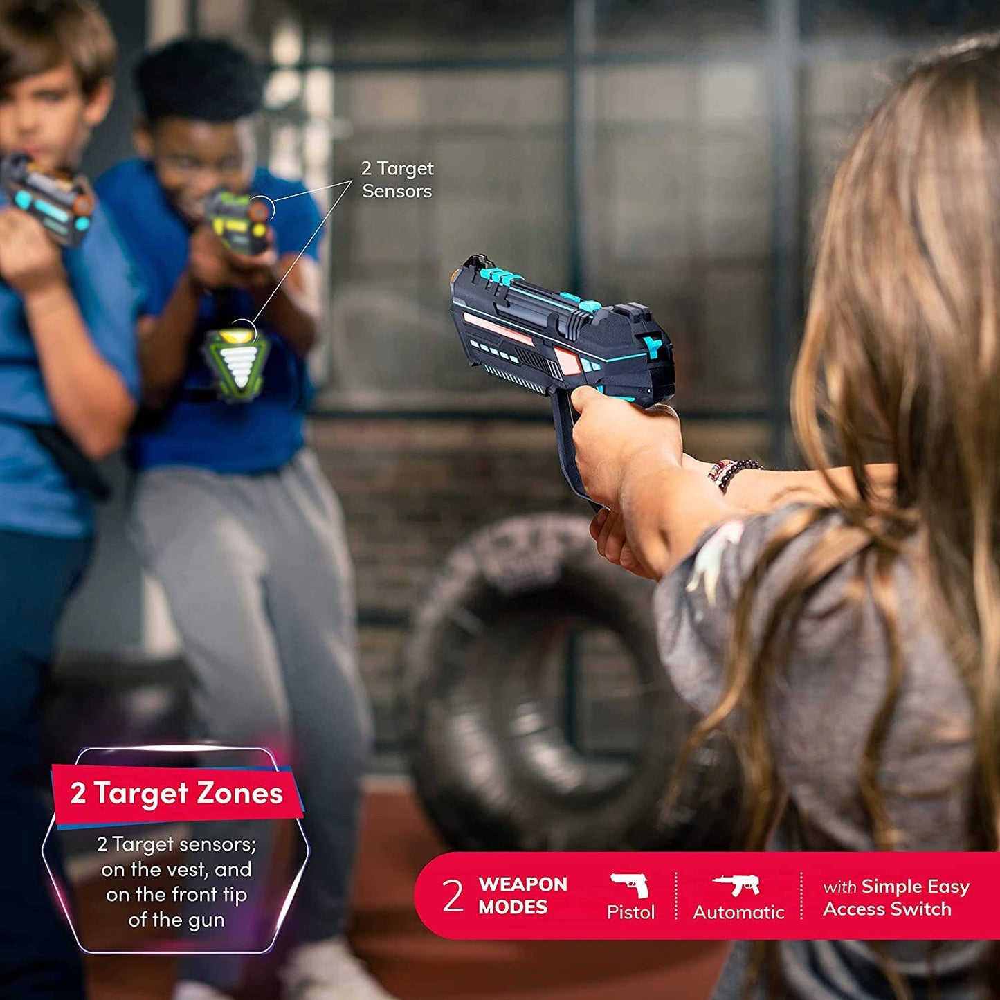 Rechargeable Laser Tag Set light Force Edition