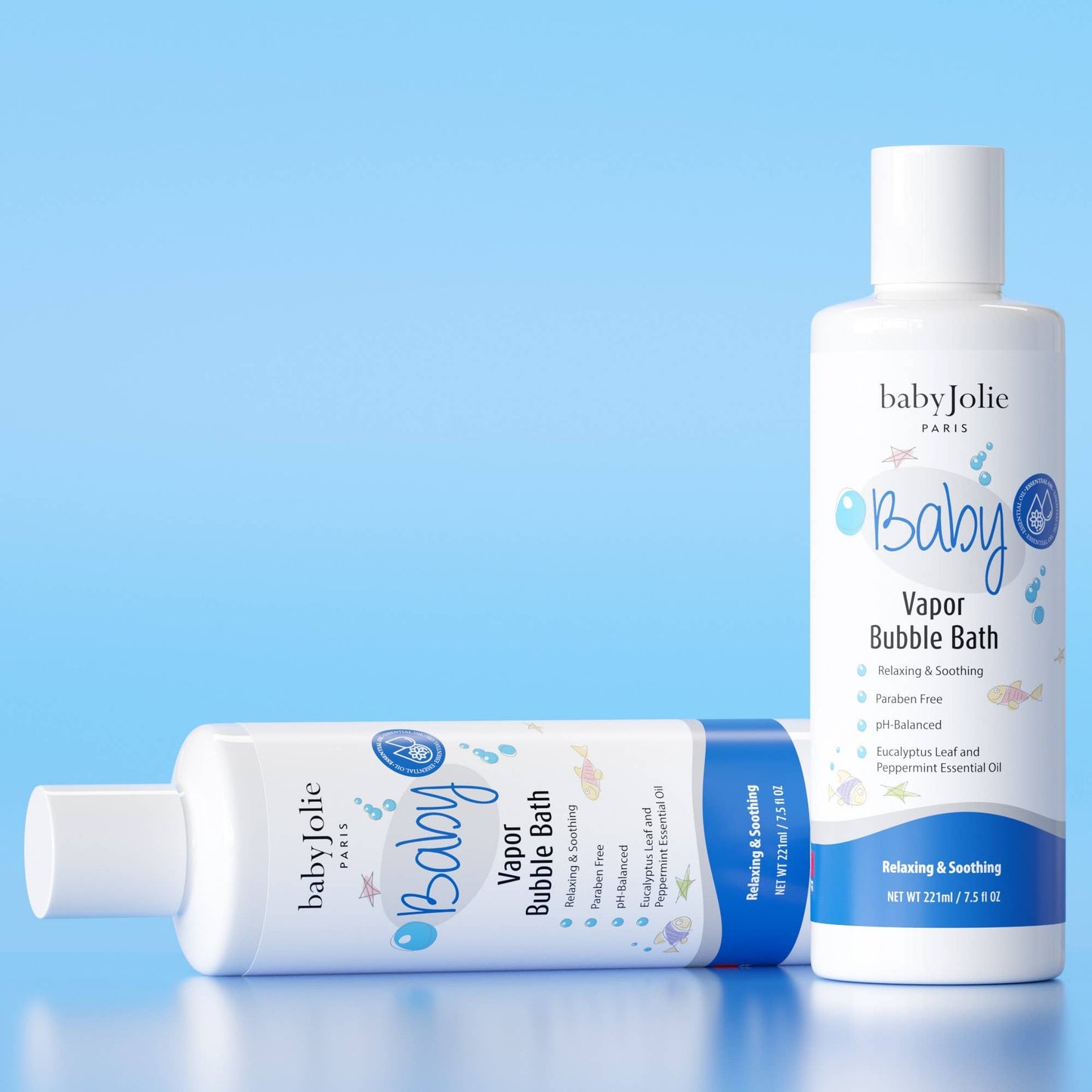 Baby Jolie Vapor Bubble Bath for Kids | Hypoallergenic