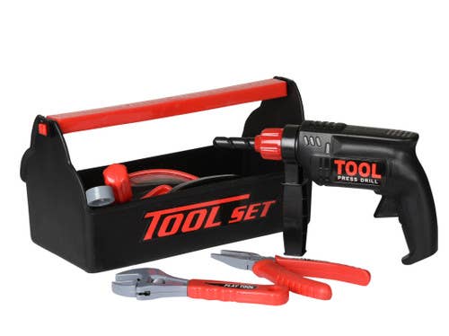 Playkidz Tool Box for Kids  22-Piece Boys & Girls Constructi