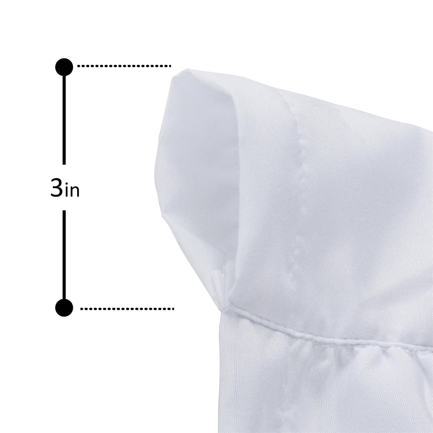 HIG Farmhouse Ruffle Window Curtains with Blackout Liner